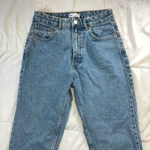 Zara mom jeans